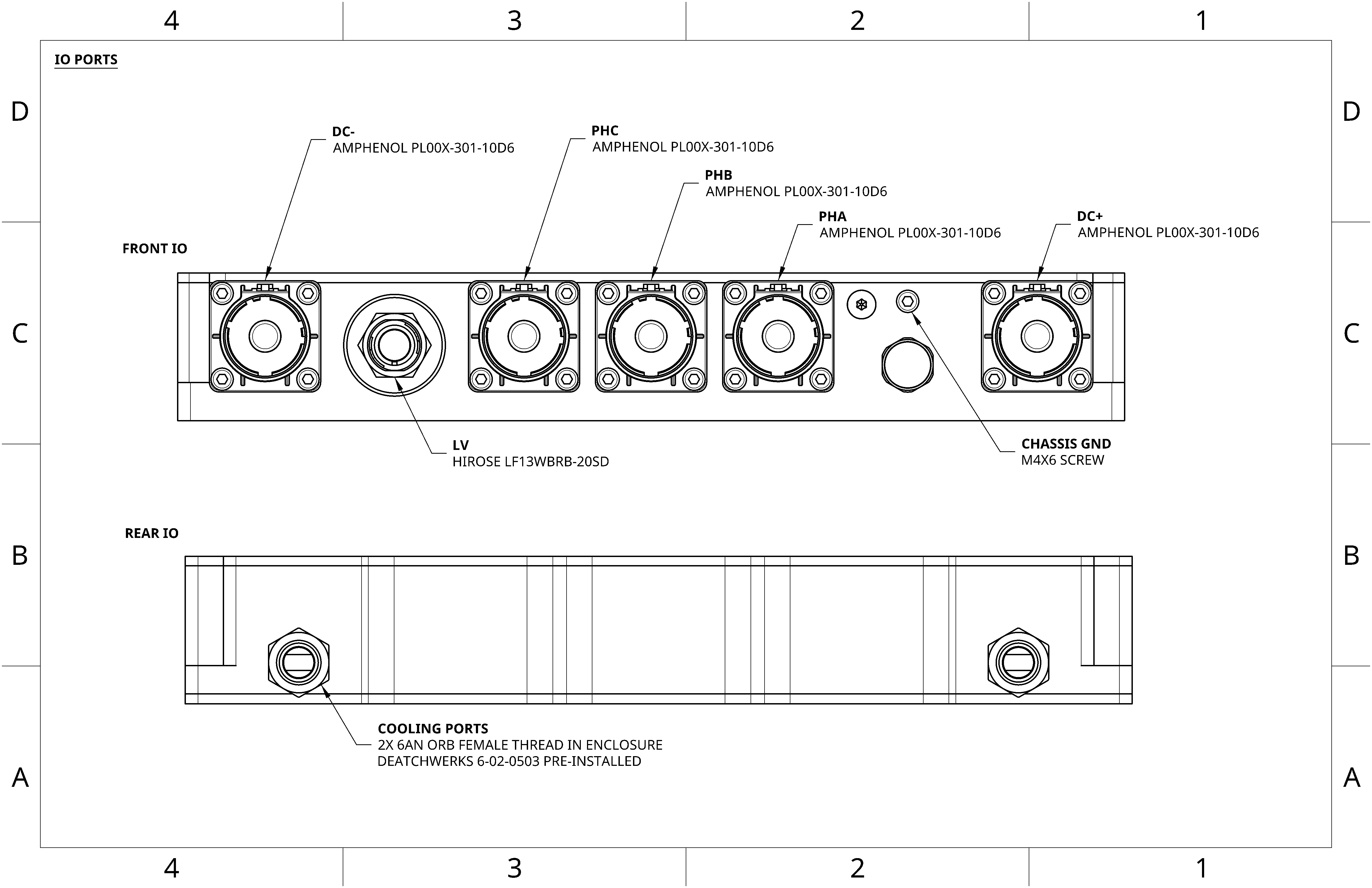 MC0-500 Front and Rear IO